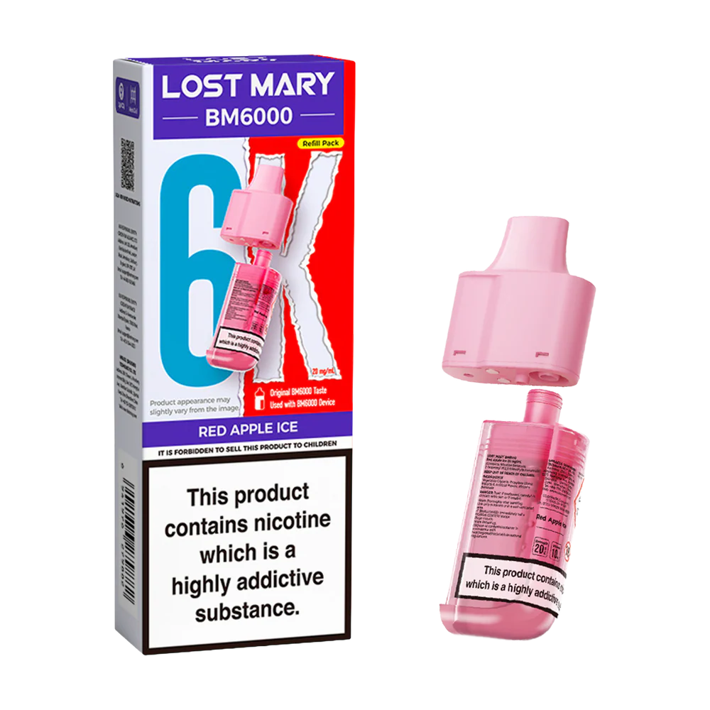 LOST MARY BM6000 REFILL PODS view 2