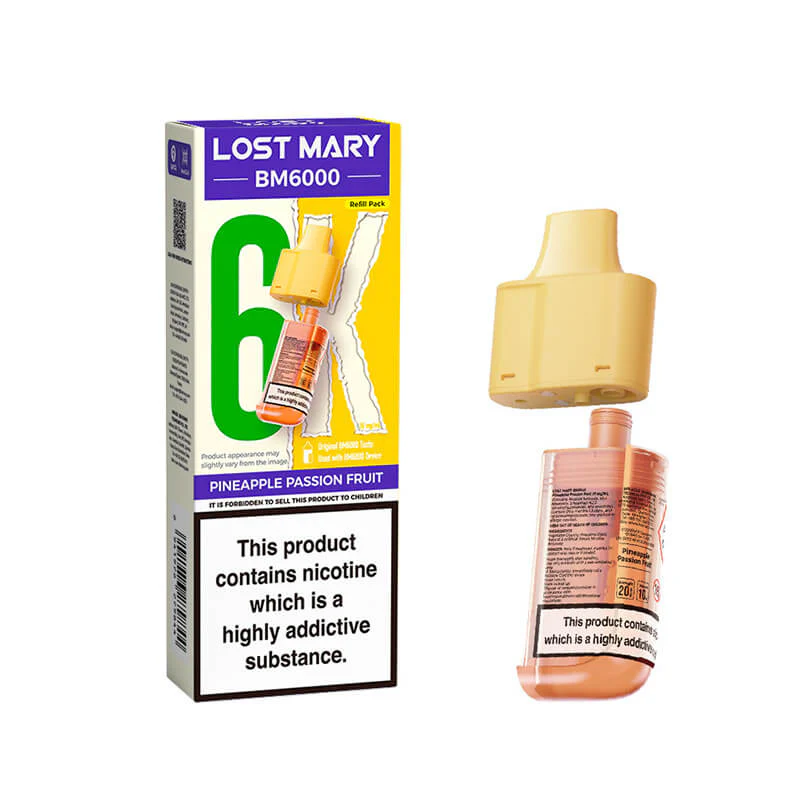 LOST MARY BM6000 REFILL PODS view 4
