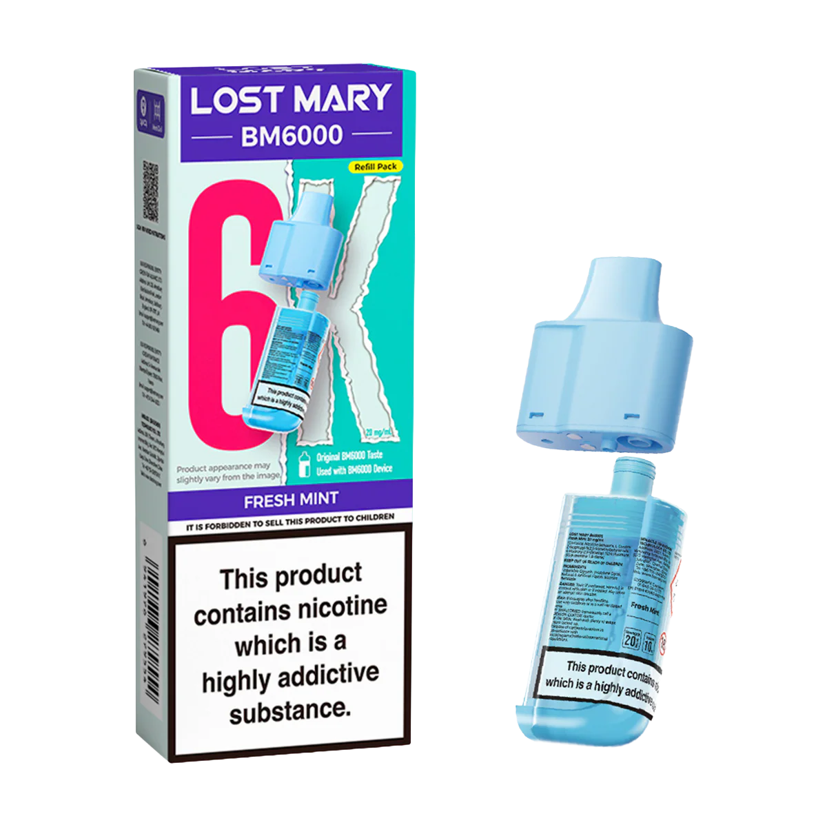 LOST MARY BM6000 REFILL PODS view 6