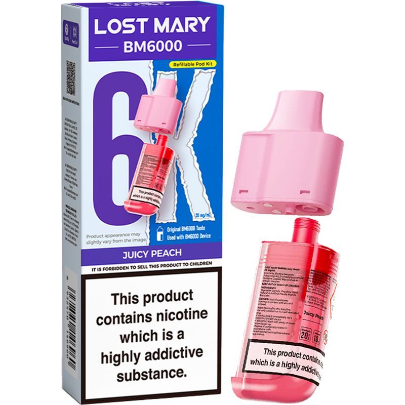 LOST MARY BM6000 REFILL PODS view 25