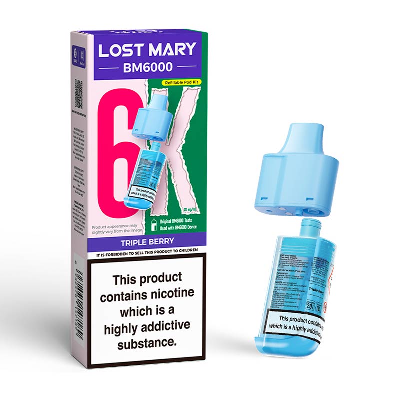 LOST MARY BM6000 REFILL PODS view 33