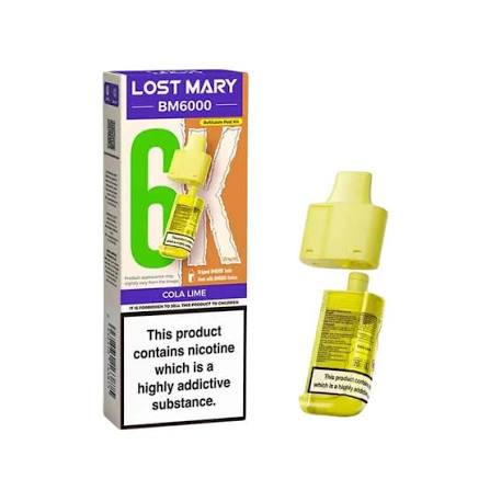 LOST MARY BM6000 REFILL PODS view 45