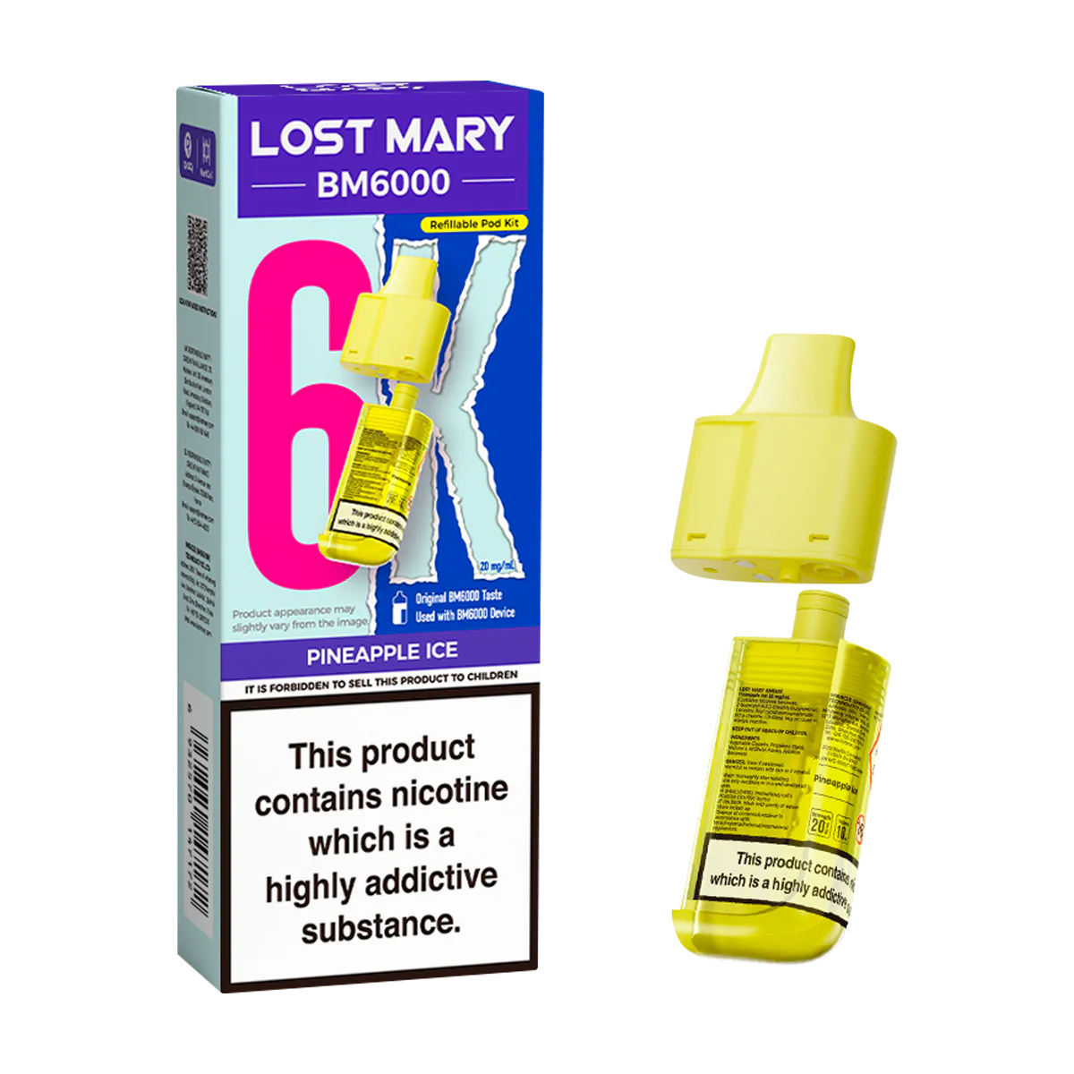 LOST MARY BM6000 REFILL PODS view 46