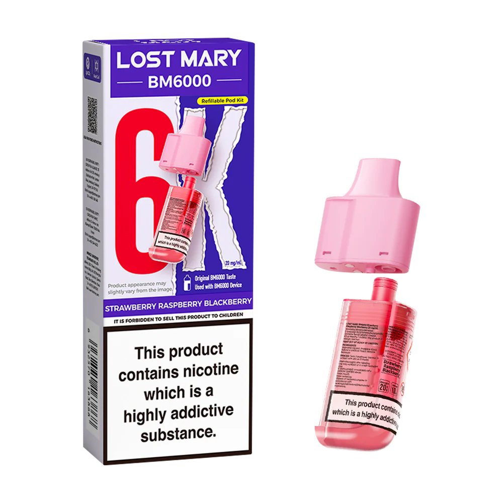 LOST MARY BM6000 REFILL PODS view 50