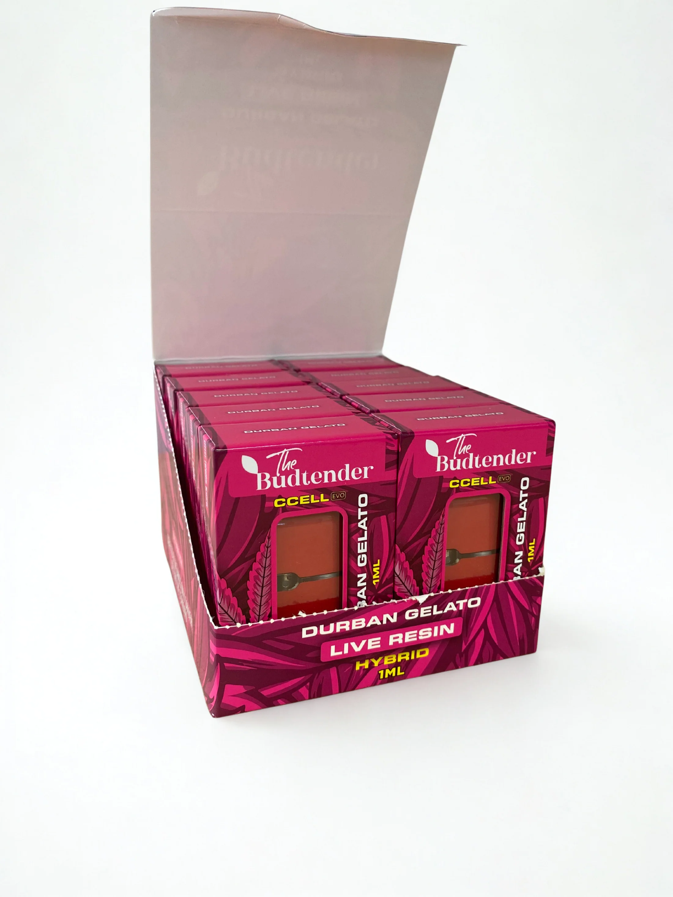 The Budtender 1ml Flavours view 2