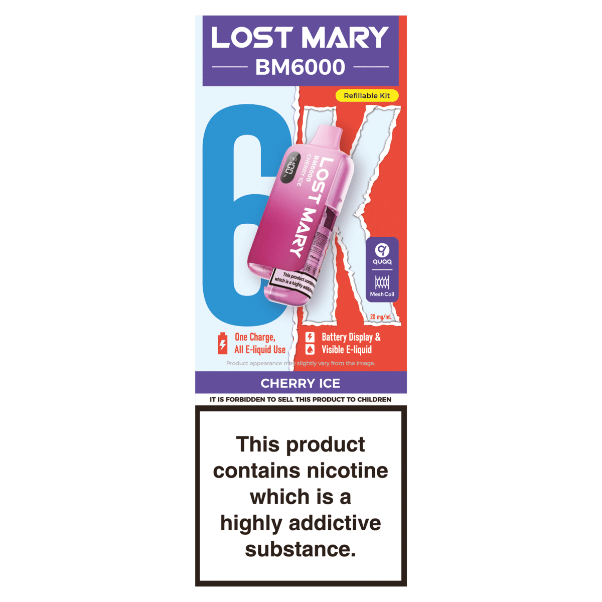 Lost Mary BM6000 (6000 Puffs) view 24