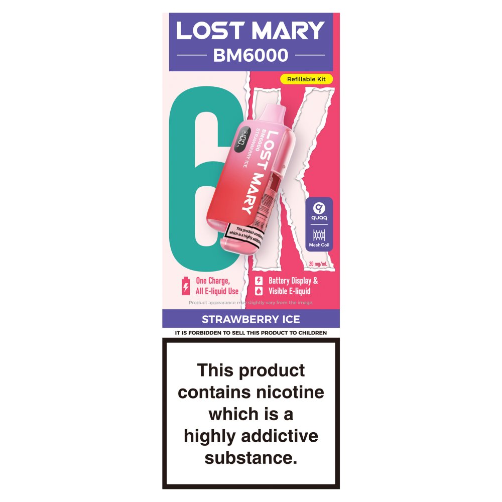 Lost Mary BM6000 (6000 Puffs) view 29