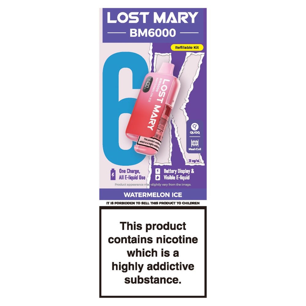Lost Mary BM6000 (6000 Puffs) view 38