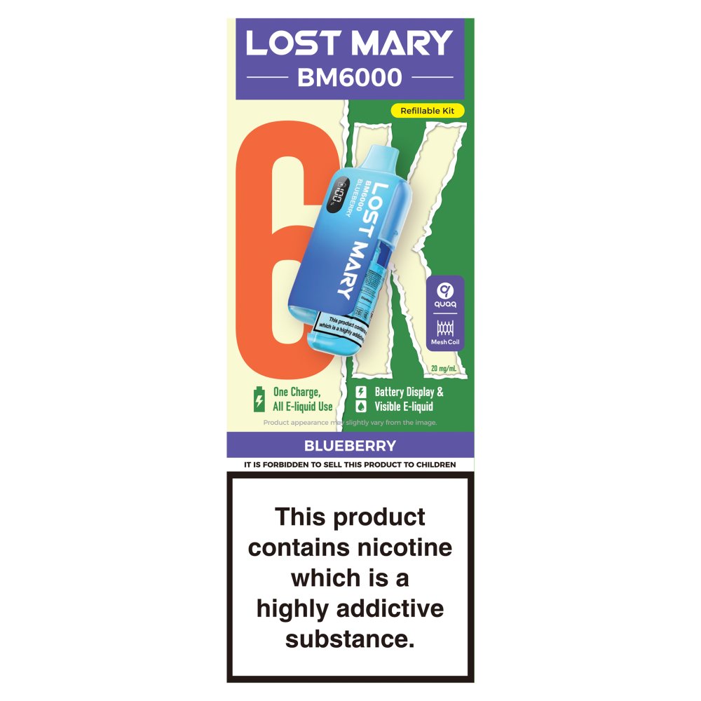 Lost Mary BM6000 (6000 Puffs) view 42